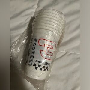 Vintage Fan Fueler NASCAR Dale Earnhardt #3 Set Of 8 Plastic Cups NWT